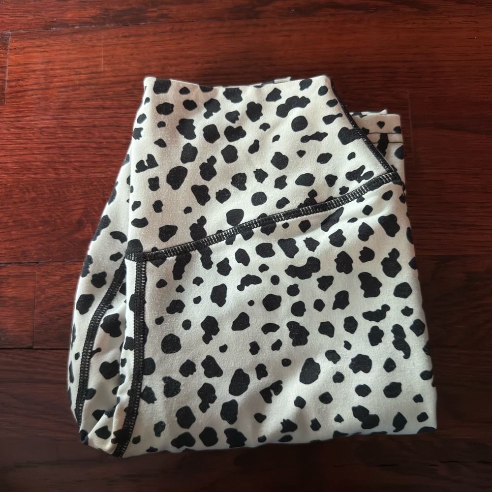 Kids' Black and White Polka Dot Leggings